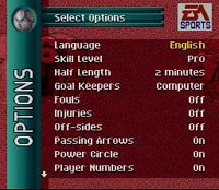 Fifa Soccer 96 sur Nintendo Super Nes